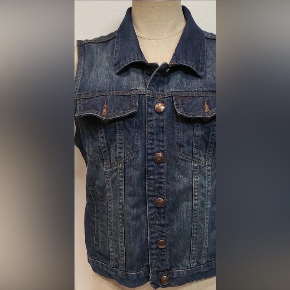 Adam Levine Jean vest